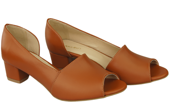 Damenschuhe Sandalen Rot Naturleder 147 ElitaBut