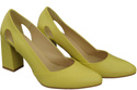 Damenschuhe Zitronenpumps, Naturleder 184 ElitaBut