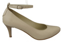 Damenschuhe Pumps Beige, Naturleder 997 ElitaBut