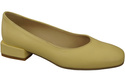 Bequeme Frauen Schuhe Banane Flats Natural Leder 204 ElitaBut