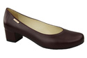 Damenschuhe Pumps Naturleder 116 Burgund ElitaBut