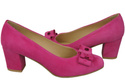 Damenschuhe Fuchsia Pumps Natürliches Wildleder 163 ElitaBut