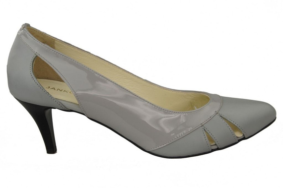 Damenschuhe Pumps Grau Naturleder 995 ElitaBut