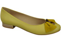 Damen Ballerinas Naturleder Lemon 894 ElitaBut