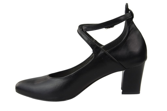 Damenschuhe Pumps Schwarz Naturleder 118 ElitaBut