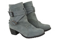 Damenstiefel Naturveloursleder Grau 119 ElitaBut