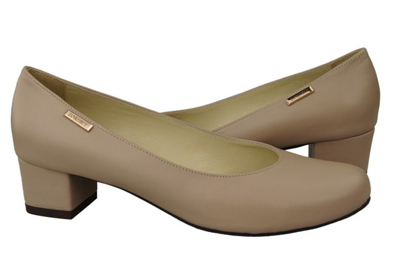 Damenschuhe Pumps Naturleder 116 Cappuccino Lico ElitaBut