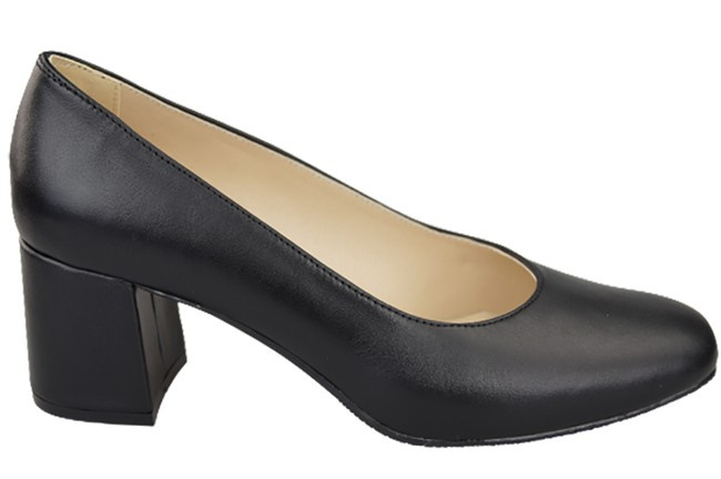 Damenschuhe Pumps Naturleder 171 Schwarz ElitaBut