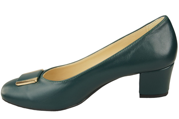 Damenschuhe Pumps Naturleder 187 Malachit ElitaBut