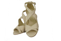 Damenschuhe Beige Sandalen Naturleder 130 ElitaBut