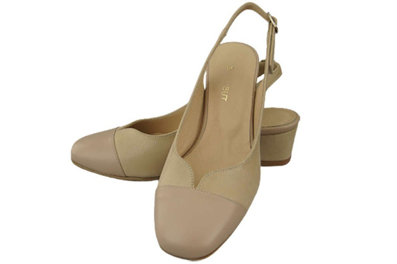 Damenschuhe Sandalen Naturleder 165 Cappuccino Lico ElitaBut