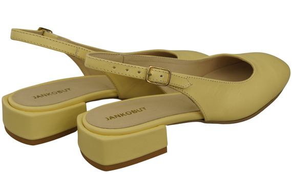 Damen Schuhe Sandalen Banane Flacher Absatz Naturleder 206 ElitaBut