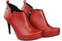 Damenschuhe Isolierte Stiefel, Naturleder, Rot 794 ElitaBut