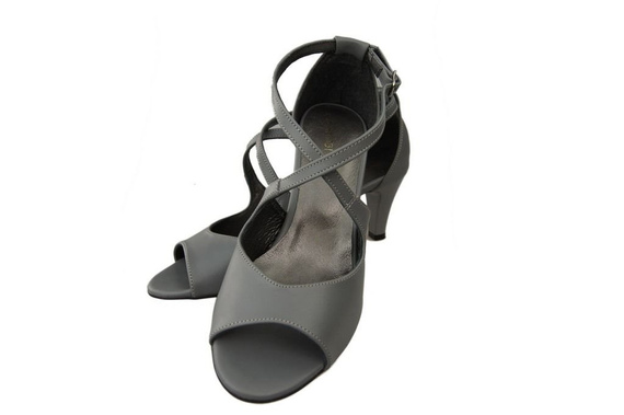 Damenschuhe Sandalen Grau Naturleder 115 ElitaBut