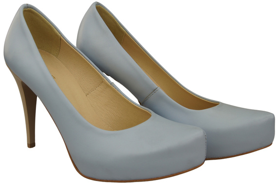 Damen Footwear Hellblau Stiletto Pumps Naturleder 205 ElitaBut