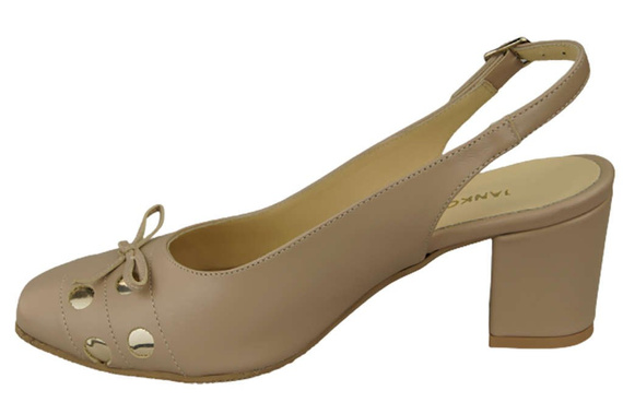 Damenschuhe Cappuccino Sandalen Naturleder 167 ElitaBut