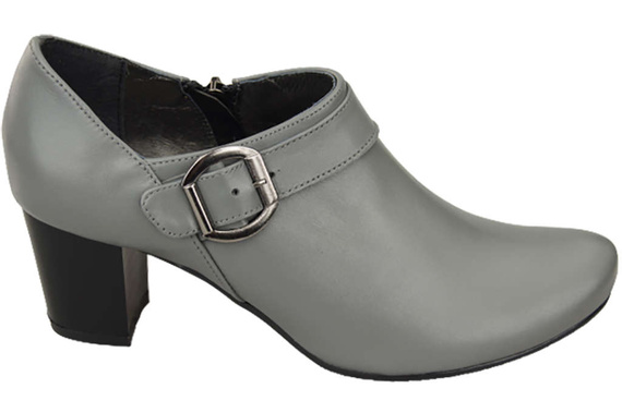 Schuhe Damenschuhe, Naturleder, Grau 826 ElitaBut