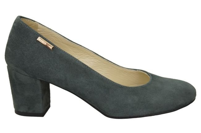 Damenschuhe Pumps Graphit Naturleder Wildleder 125 ElitaBut