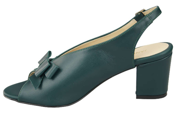 Damenschuhe Malachite-Sandalen, natürlich genarbtes Leder, 148 L ElitaBut