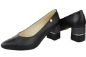 Damenschuhe Pumps Schwarz Naturleder 142 ElitaBut
