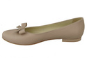 Damen-Ballerinas Cappuccino, Naturleder 998 ElitaBut