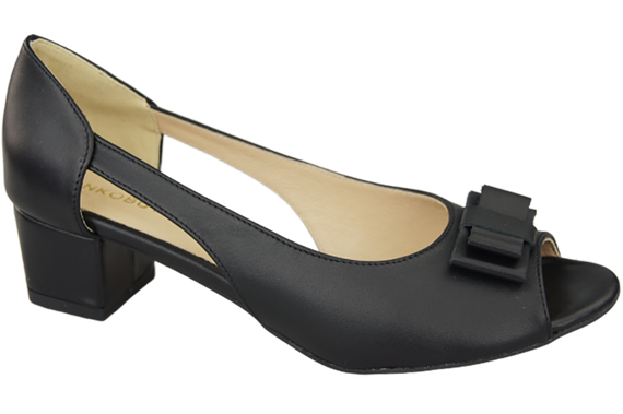 Damenschuhe Sandalen Schwarz Naturleder 145 ElitaBut