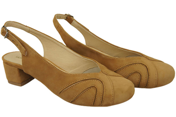 Damenschuhe Sandalen, Naturleder, Wildleder, Rude 842 von ElitaBut