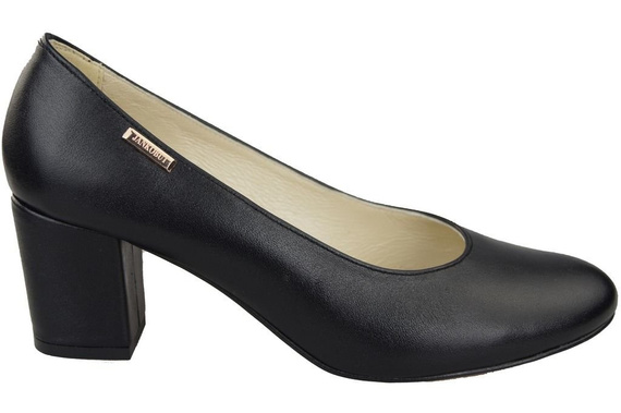 Damenschuhe Pumps Schwarz Naturnarbenleder 125 ElitaBut