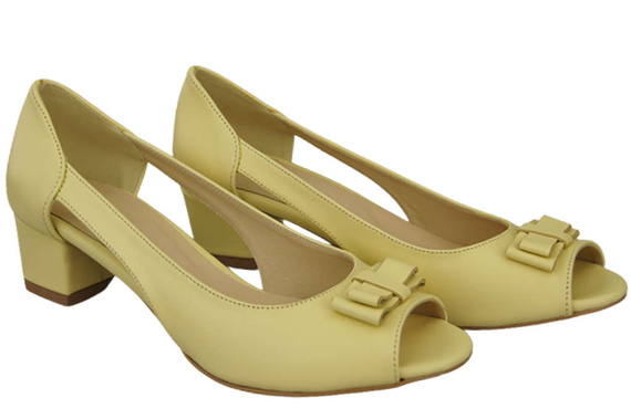 Damenschuhe Bananensandalen Naturleder 145 ElitaBut