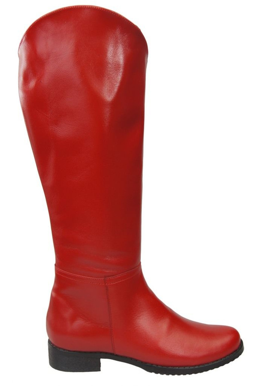 Schuhe Damenstiefel, Stiefel, Naturleder 124 Red ElitaBut