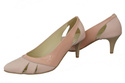 Damenschuhe Pumps Rosa Puder Naturleder 995 ElitaBut