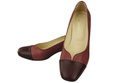 Damenschuhe Pumps Naturleder 164 Burgund ElitaBut