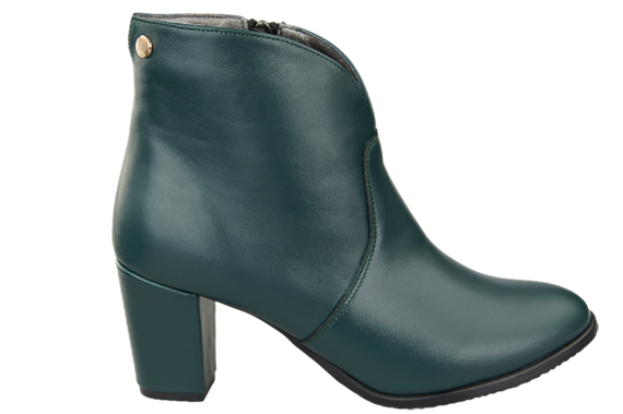 Winterstiefel für Damen, Naturleder, Malachit 152, von ElitaBut