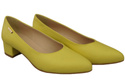Damen Pumps Zitrone mit niedrigem Absatz zeitlose Eleganz und Komfort 220 ElitaBut