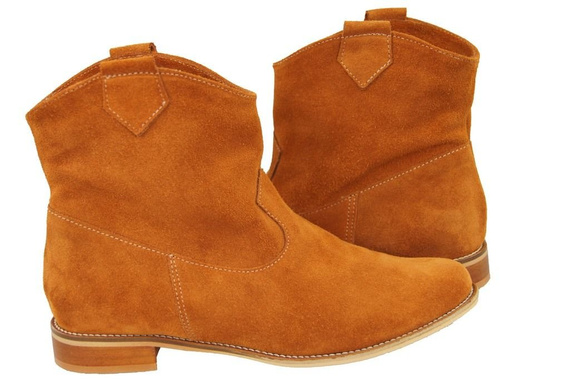 Schuhe Damenstiefel Frühling / Herbst, Naturveloursleder, Rot, 132 L ElitaBut