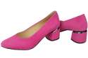 Damenschuhe Pumps Fuchsia Natürliches Wildleder 143 Von ElitaBut
