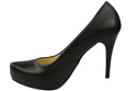 Damen Footwear Schwarz Stiletto Pumps Naturleder 205 ElitaBut