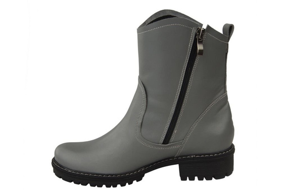 Damenstiefel Naturleder Grau 122 ElitaBut