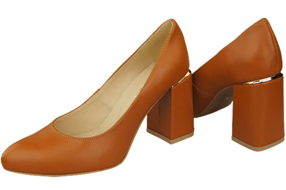 Damenschuhe Rote Pumps, Naturleder 179 ElitaBut