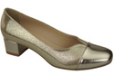 Damenschuhe Pumps Naturleder 164 Gold ElitaBut