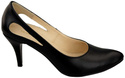 Damenschuhe Pumps Schwarz Naturleder 166 ElitaBut