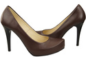 Damen Footwear Schokolade Stiletto Pumps Naturleder 205 ElitaBut