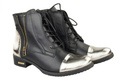 Damenstiefel Frühling/Sommer, Naturleder, Black Gold, 820 L, ElitaBut