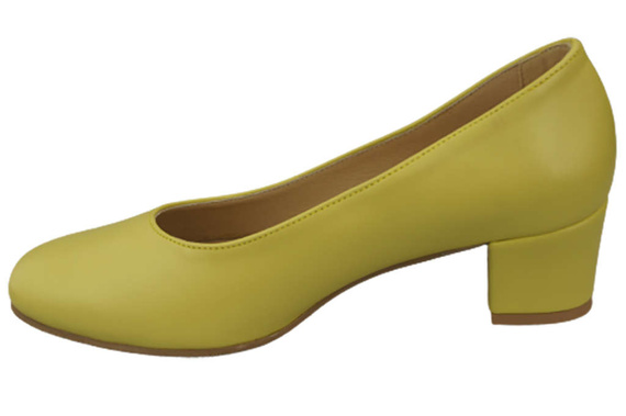 Damenschuhe Pumps Naturleder 172 Lemon ElitaBut