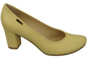 Klassische Damen Banane Leder Mandel Nase Pumps 201 ElitaBut
