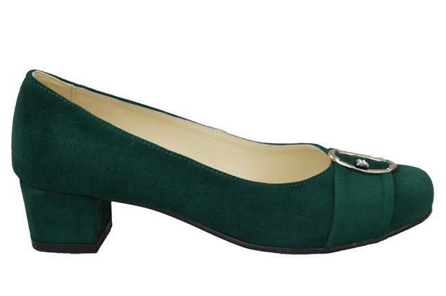 Damenschuhe Pumps Malachit Naturleder Wildleder 135 ElitaBut