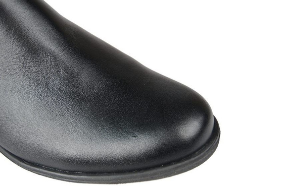 Damenschuhe Damenstiefel Warmes Naturleder Schwarz 872 Von Elitabut