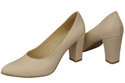 Damenschuhe Beige Pumps, Naturleder 170 ElitaBut