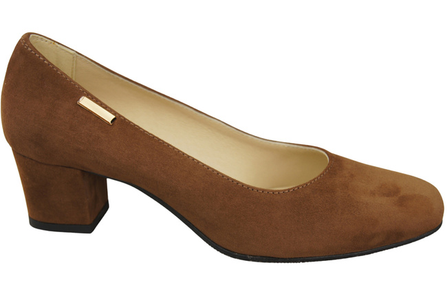 Bequeme Frauen Schuhe Braun Wildleder 172 Z ElitaBut