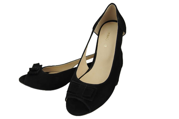 Damenschuhe Sandalen Schwarz Natürliches Wildleder 145 Von ElitaBut